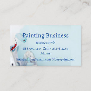 House Painter Painting Custom  Business Card