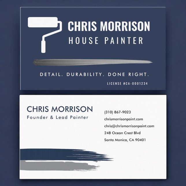 House Painter Professional Business Card (Creator Uploaded)