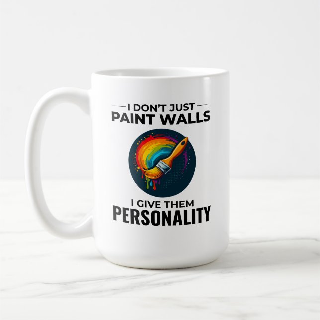 House Painter Wall Painting Interior Decorator Coffee Mug (Left)