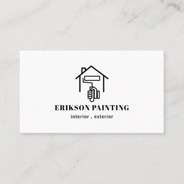House Painting Business Card (Front)