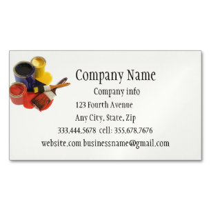 House Painting Decorating Business Card
