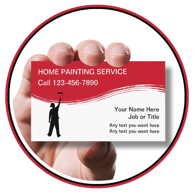 House Painting Modern Business Card (Creator Uploaded)