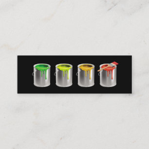 House Painting Professional Painter  Mini Business Card