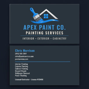 House Painting Professional Services Business Card