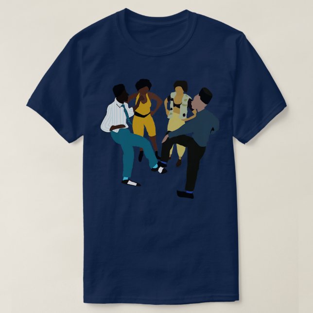 House party 1980s Tapestry T-Shirt (Design Front)