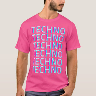 House Party For Edm Festival Goa Electro Rave Tech T-Shirt