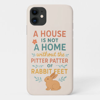 House pitter patter rabbit feet iPhone 11 case