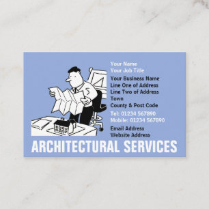 House Plans Design Architect Business Card