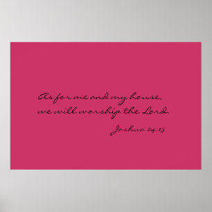 House Prayer Poster
