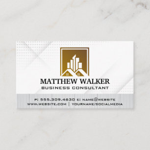 House Real Estate   Commercial Property Business Card