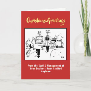 House Removals Company Christmas Card