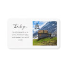 House rental picture and logo Airbnb Business Card