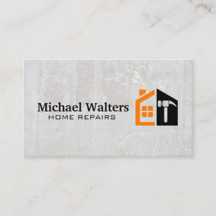 House Repair Home Renovations Contractor Business Card