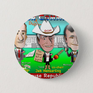 House Republicans 6 Cm Round Badge