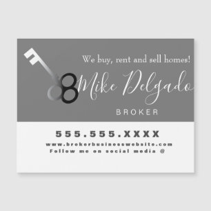 House Sales Rental Broker Business Key Logo