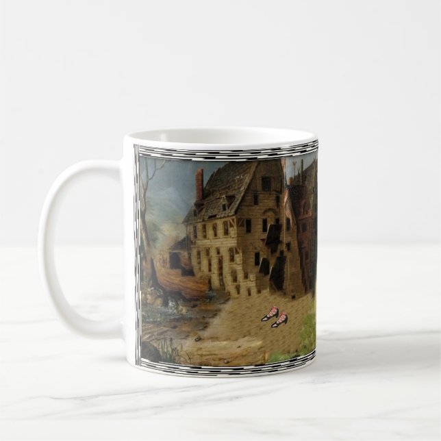House shoes mug (Left)
