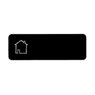 House Sketch. Grey and Black.