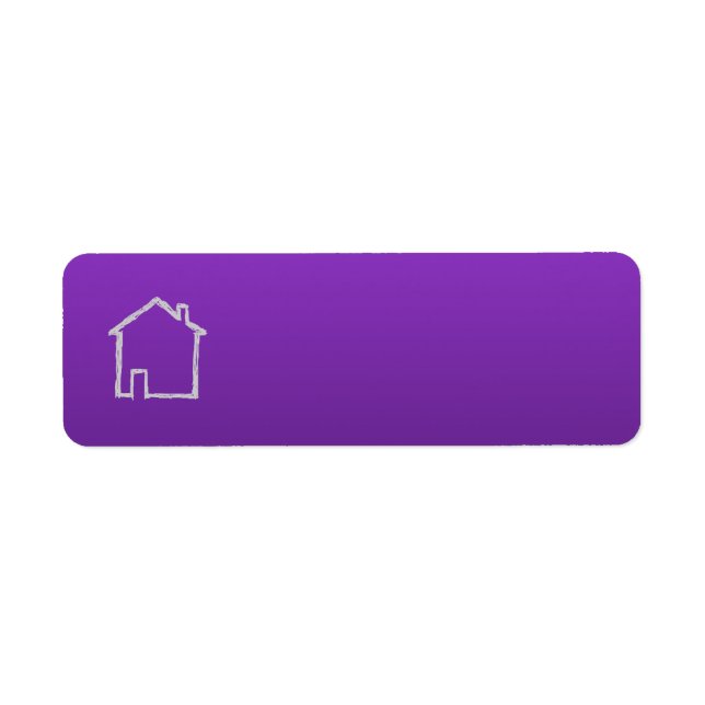 House Sketch. Grey and Purple. (Front)