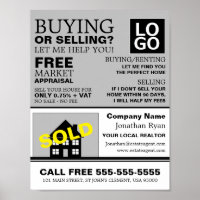 House Sold, Realtor, Estate Agent Advertising