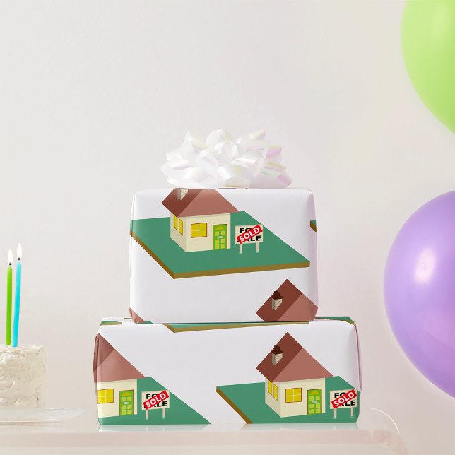 House Sold Wrapping Paper (Creator Uploaded)
