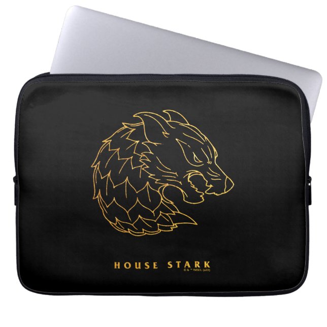 House Stark Icon Laptop Sleeve (Front)