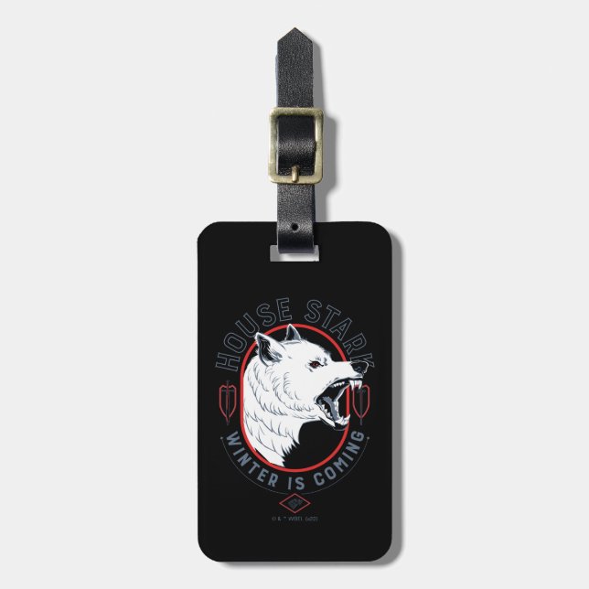 House Stark - Winter Is Coming Luggage Tag (Front Vertical)