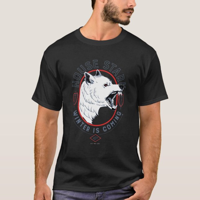 House Stark - Winter Is Coming T-Shirt (Front)