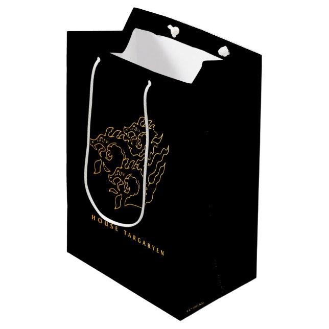 House Targaryen Icon Medium Gift Bag (Front Angled)