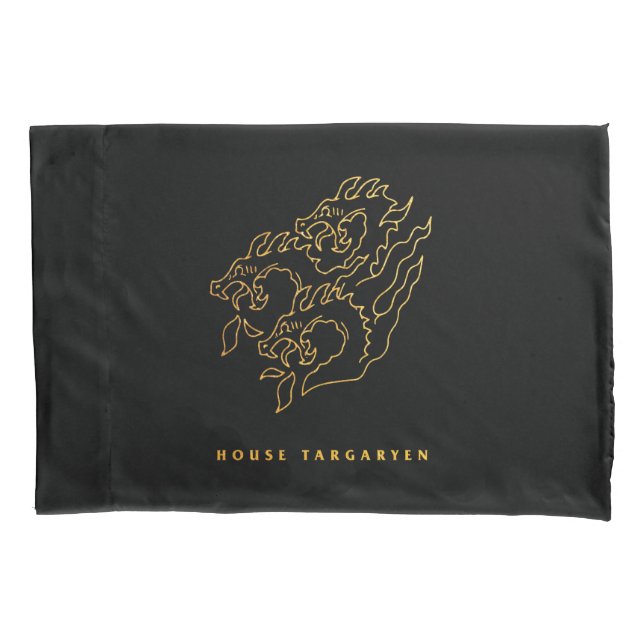 House Targaryen Icon Pillowcase (Front)