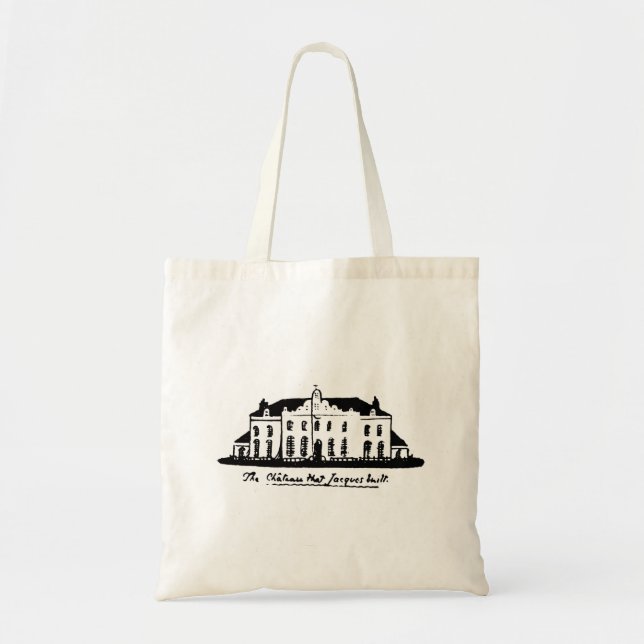 House That Jack Built - Humourous French Tote Bag (Front)