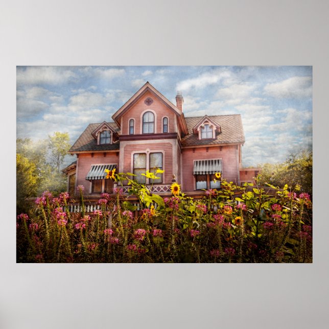 House - Victorian - Summer Cottage Poster (Front)