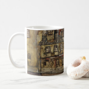 House Wall on River by Egon Schiele Coffee Mug