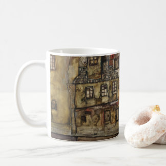 House Wall on River by Egon Schiele Coffee Mug