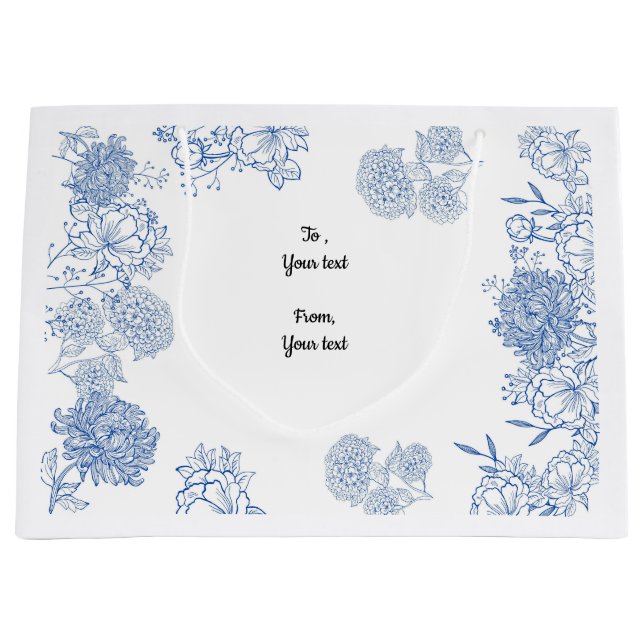 House warming gift bag customisable  (Front)