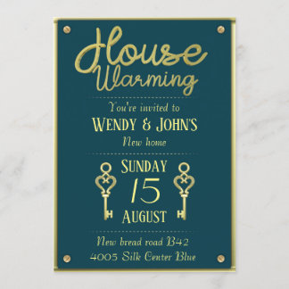 House warming invitation