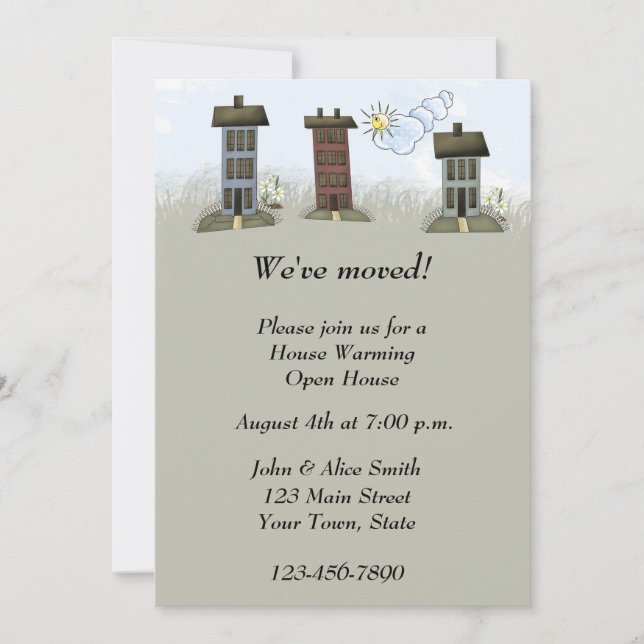 House Warming Invitation (Front)