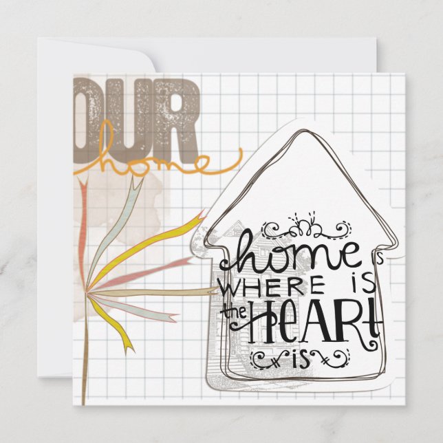 house warming invitation (Front)