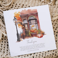 House Warming Party Autumn Front Door