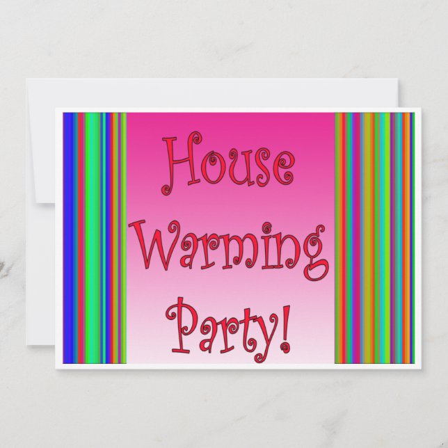 House Warming Party Card (Front)