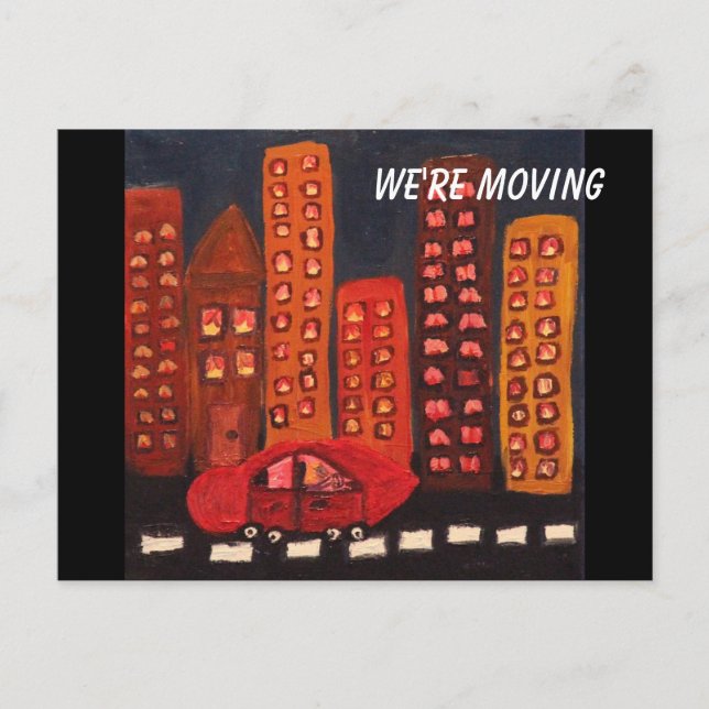 House Warming Party Invitation Postcard (Front)