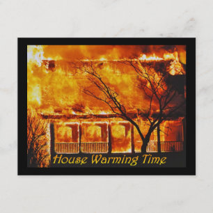 House Warming Time Invitation