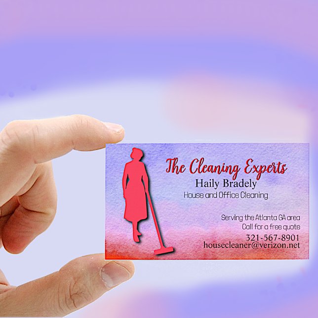 House Watercolor Business Card (Creator Uploaded)