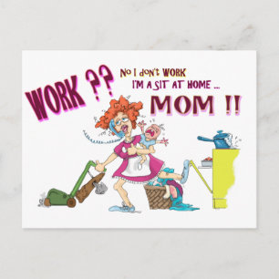 House Wife Postcard