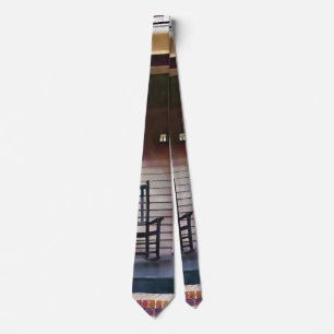 House with Betsy Ross Flag Tie
