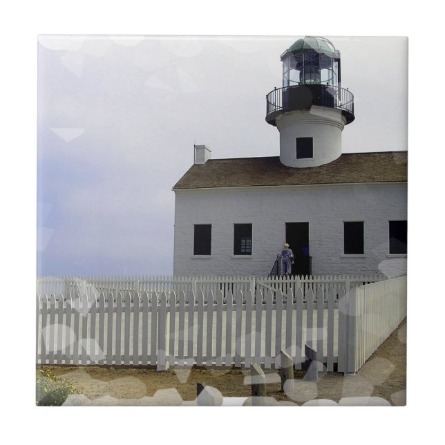 House with Lighthouse Tile (Front)