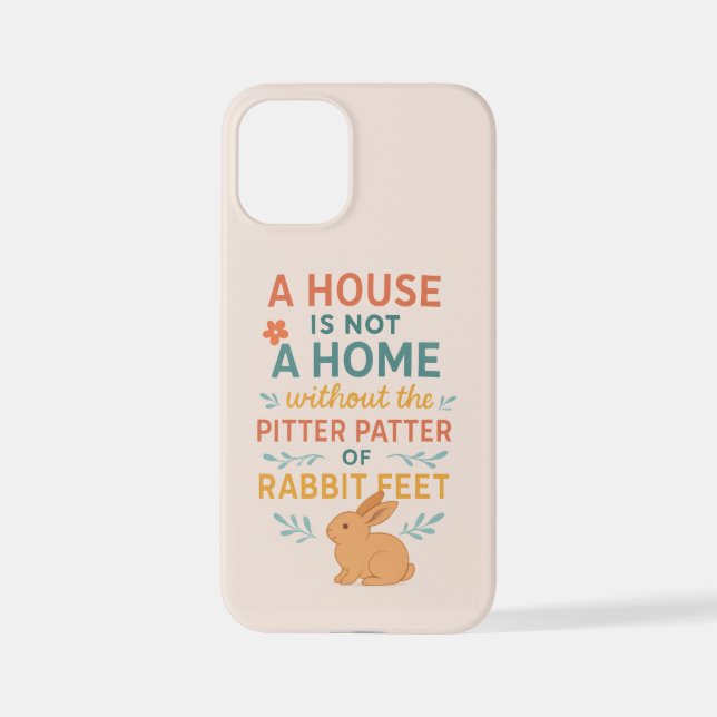 house with rabbit prophet iPhone case (Back)