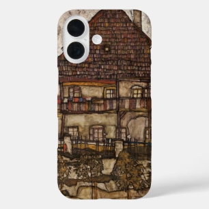 House with Shingle Roof by Egon Schiele iPhone 16 Case