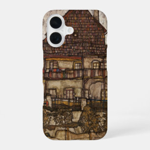 House with Shingle Roof by Egon Schiele iPhone 16 Case