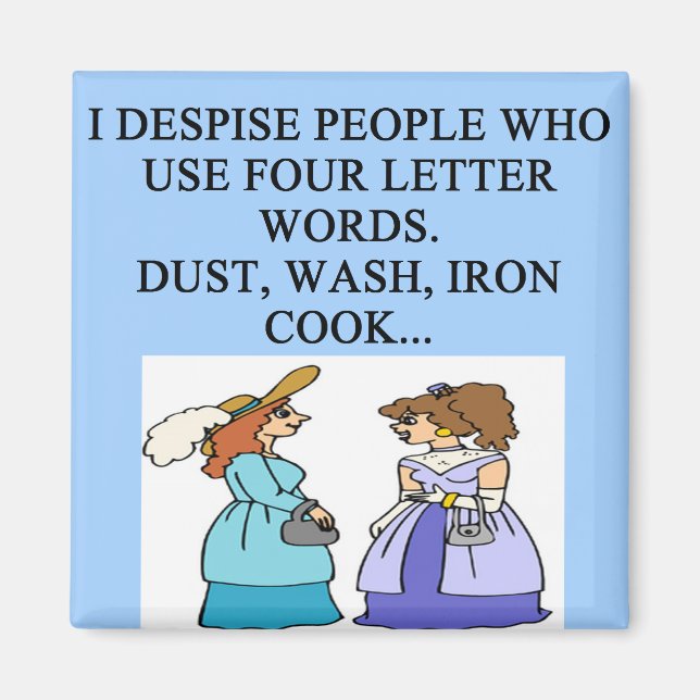 house work hater magnet (Front)