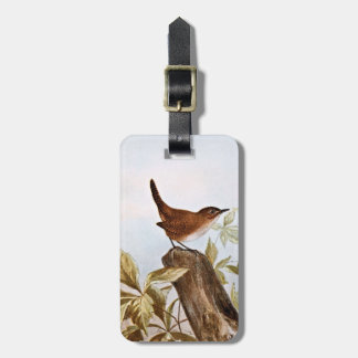 House Wren Luggage Tag